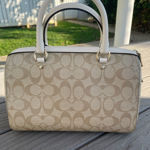 Coach Medium  Rowen Signature Beige bag - Picture 2 of 8